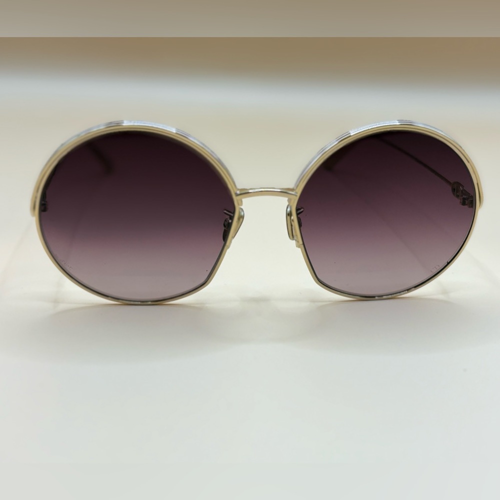 Dior Gold and white Sunglasses